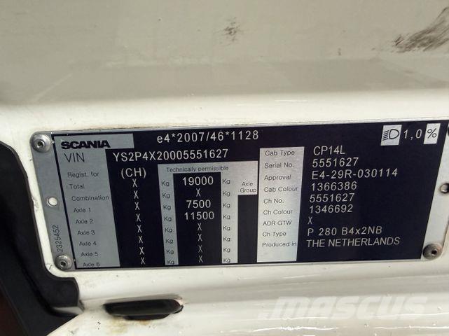 Scania P280 4X2 Sunkvežimiai su dengtu kėbulu