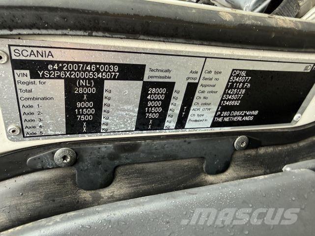 Scania P280 6X2*4 Važiuoklė su kabina