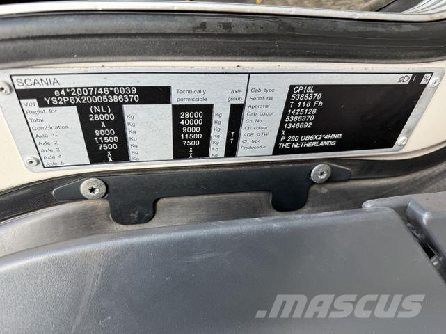 Scania P280 6X2*4 Važiuoklė su kabina