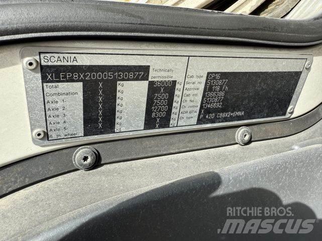 Scania P420 8X2*6 Važiuoklė su kabina