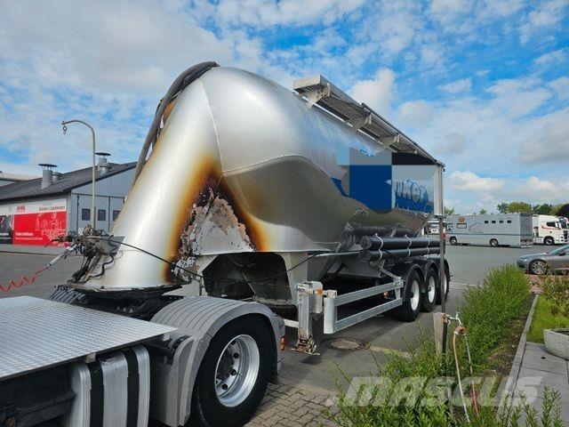 Spitzer Zement 37m³ Cisternos puspriekabės