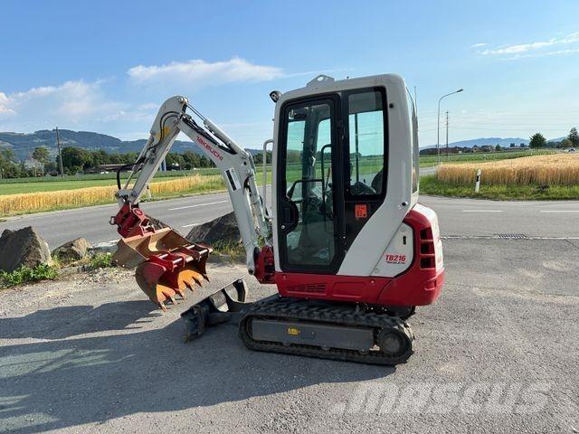Takeuchi TB216 Mini ekskavatoriai < 7 t