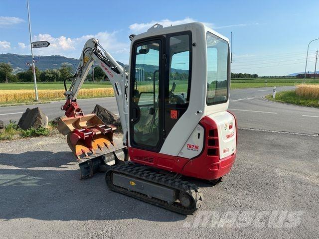 Takeuchi TB216 Mini ekskavatoriai < 7 t
