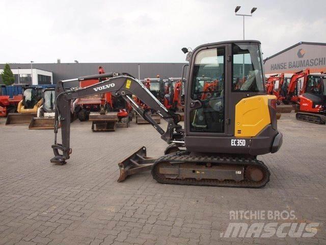 Volvo EC35D Mini ekskavatoriai < 7 t