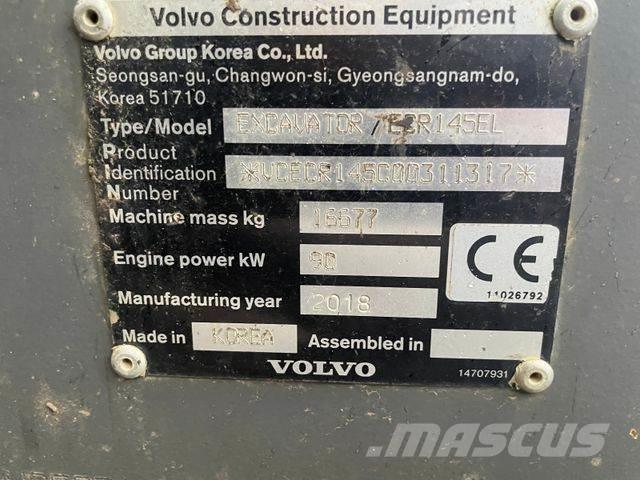 Volvo ECR 145 L Vikšriniai ekskavatoriai
