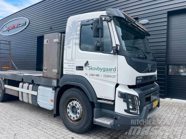 Volvo FMX 420 6x4 Platformos/ Pakrovimas iš šono