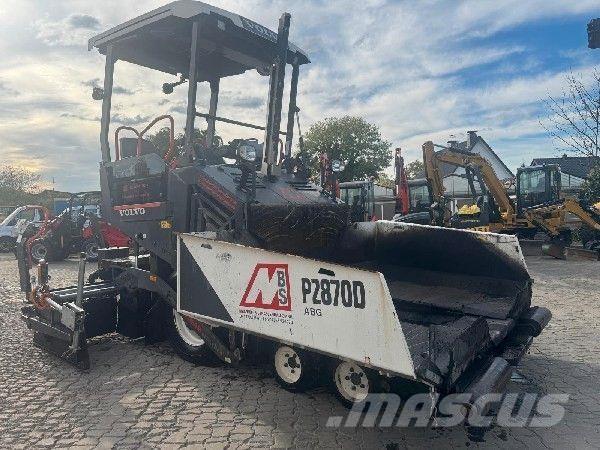 Volvo P 2870D Asfalto klotuvai