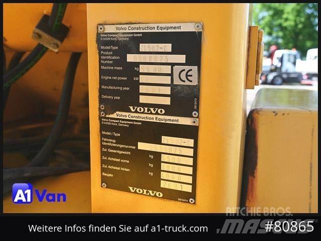 Volvo ZL 502-C Naudoti ratiniai krautuvai