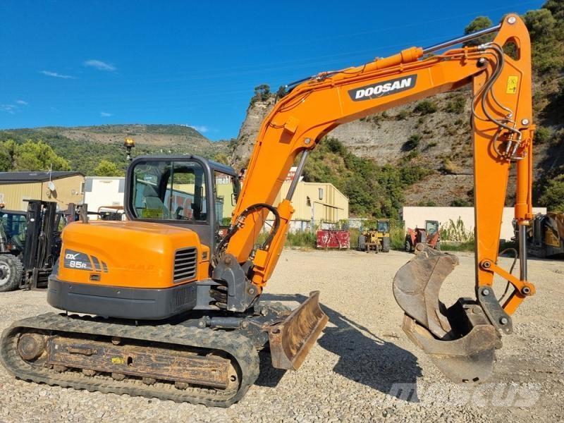 Doosan DX85 Mini ekskavatoriai < 7 t