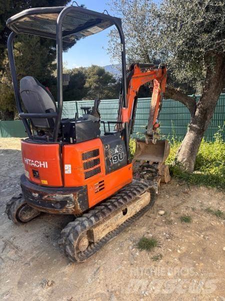 Hitachi zx19 Mini ekskavatoriai < 7 t