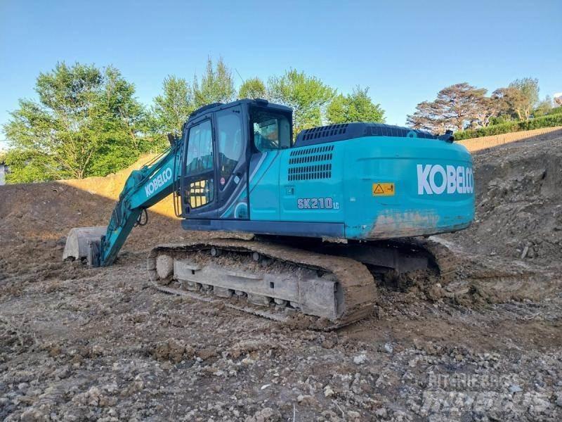 Kobelco SK210 Vikšriniai ekskavatoriai
