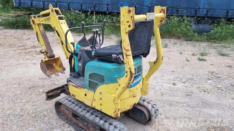 Yanmar SV08 Mini ekskavatoriai < 7 t