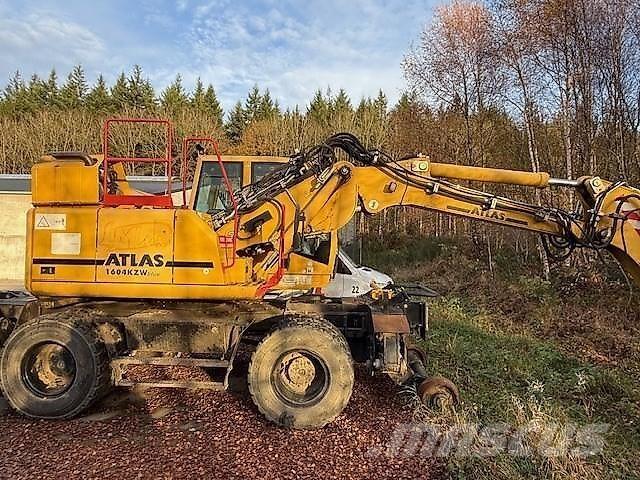 Atlas 1604 KZW 24 Vikšriniai ekskavatoriai