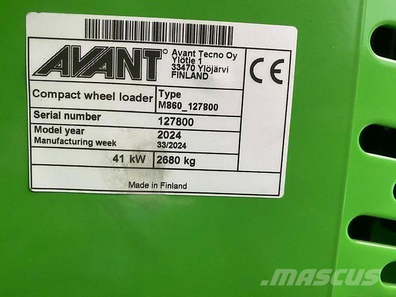 Avant 860 I TDL Krautuvai su šoniniu pasukimu