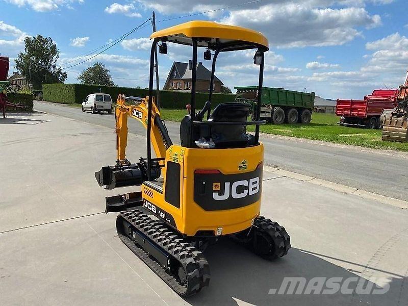 JCB 18-Z1 Vikšriniai ekskavatoriai