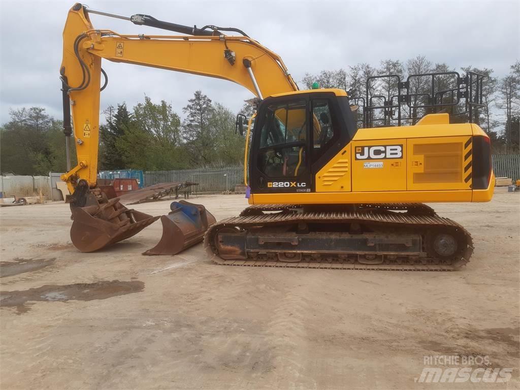 JCB 220X Vikšriniai ekskavatoriai