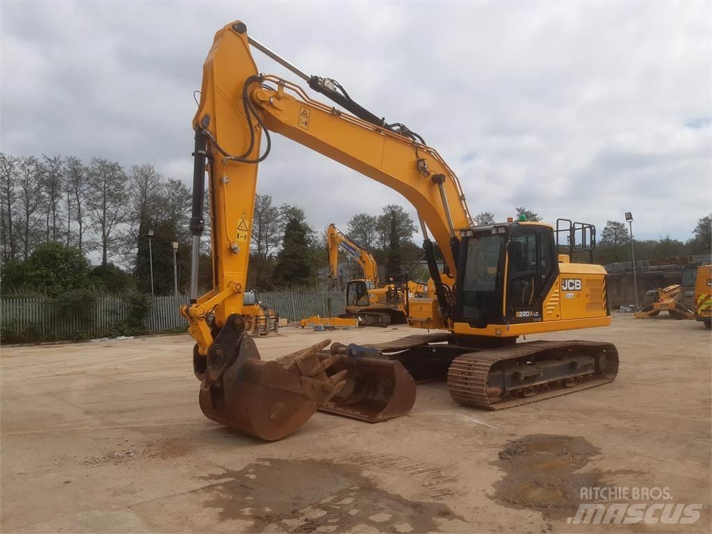 JCB 220X Vikšriniai ekskavatoriai