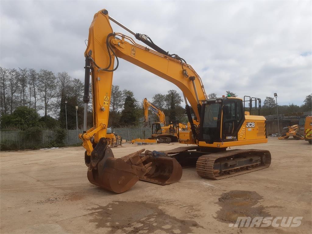 JCB 220X Vikšriniai ekskavatoriai