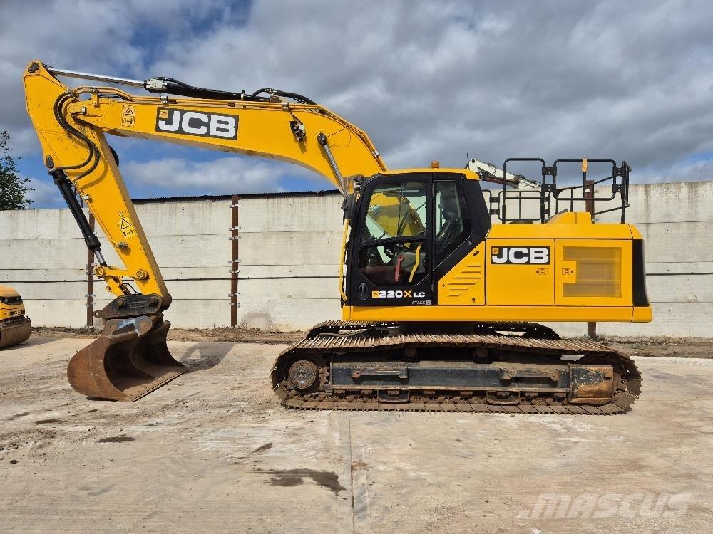 JCB 220X Vikšriniai ekskavatoriai