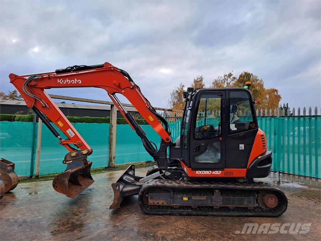 Kubota  Mini ekskavatoriai < 7 t