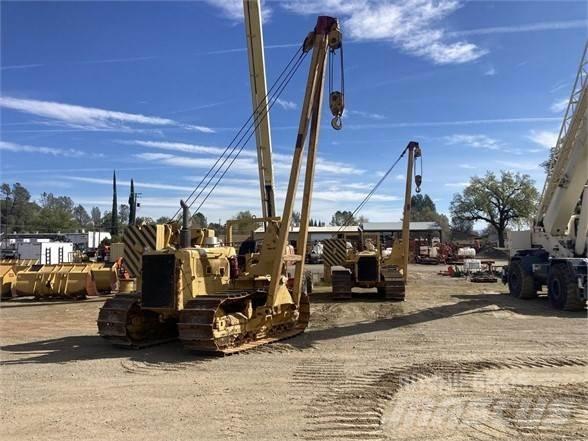 CAT D6D vamzdžių klotuvų buldozeriai