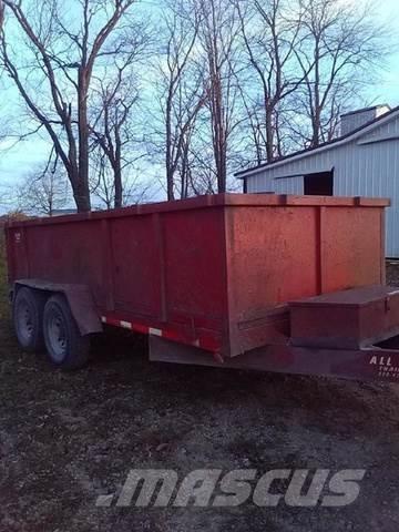  7X14 Dump Trailer Kitos priekabos