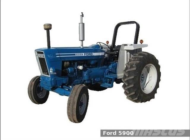 Ford 5900 Tractor Statyba - Kita