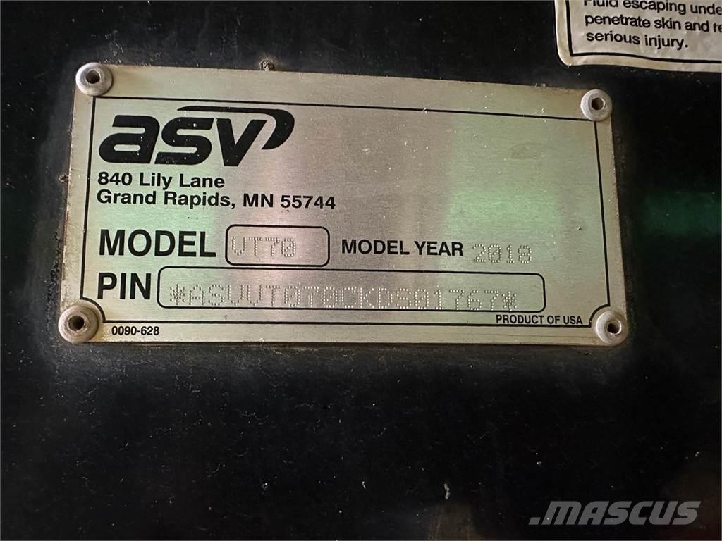 ASV VT-70 Krautuvai su šoniniu pasukimu