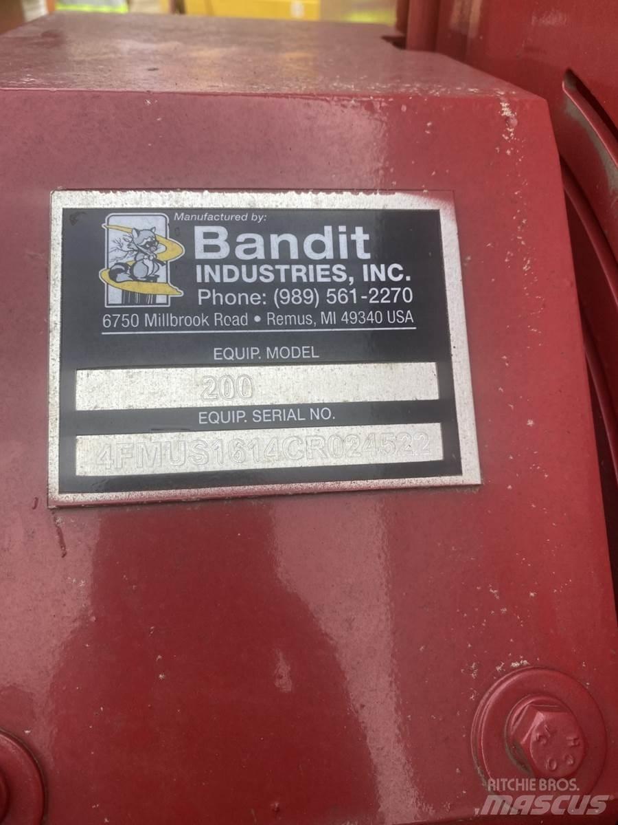 Bandit 200 Medienos smulkintuvai
