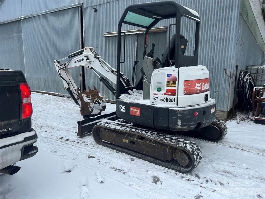 Bobcat E35 Mini ekskavatoriai < 7 t