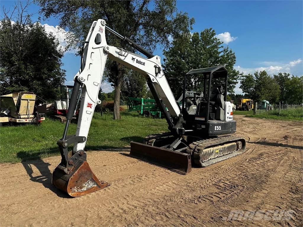 Bobcat E55 Mini ekskavatoriai < 7 t