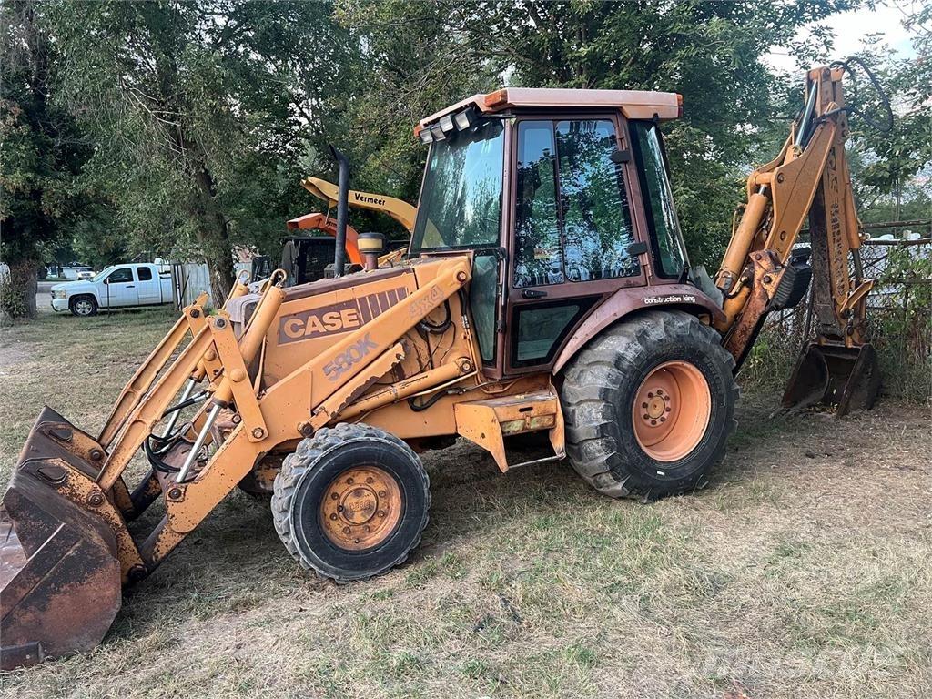 CASE 580K Ekskavatoriniai krautuvai