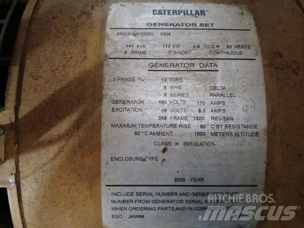CAT 113KW Kiti generatoriai
