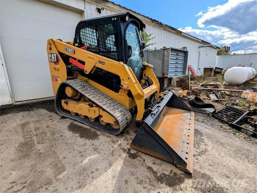 CAT 239D3 Krautuvai su šoniniu pasukimu