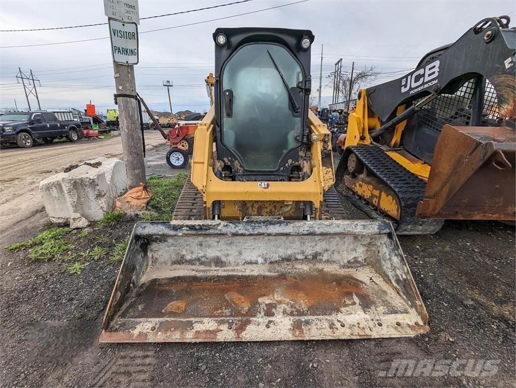 CAT 239D3 Krautuvai su šoniniu pasukimu