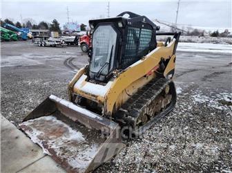 CAT 259B3 Krautuvai su šoniniu pasukimu