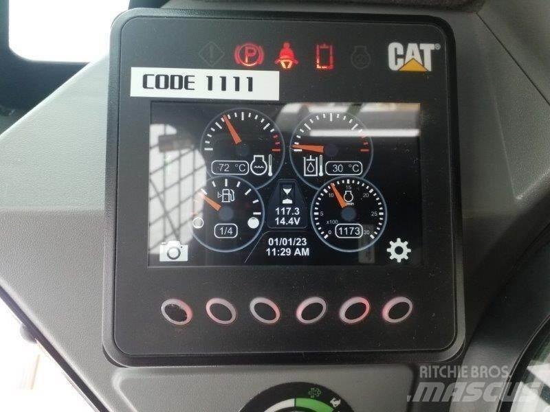 CAT 259D3 Krautuvai su šoniniu pasukimu