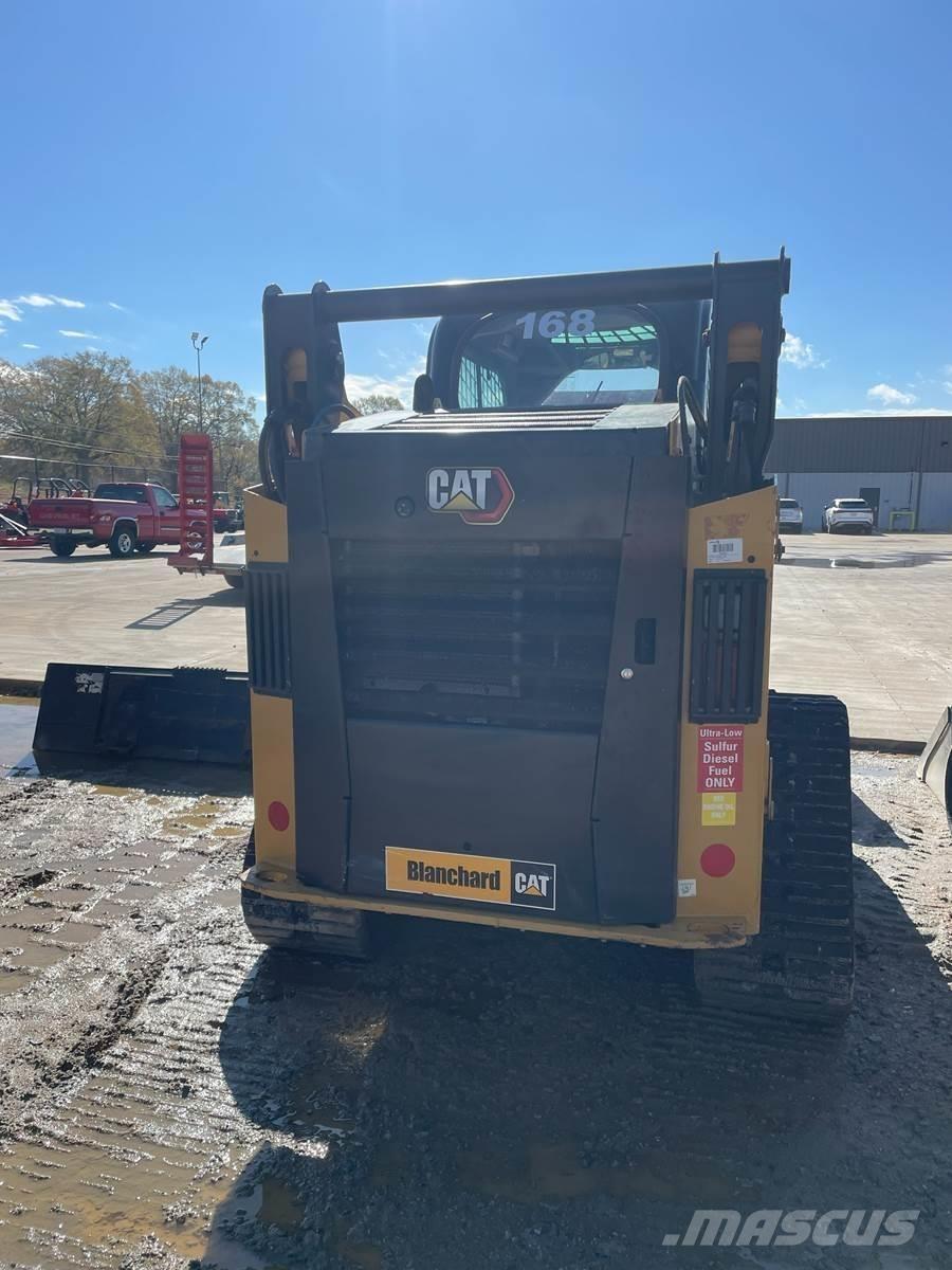 CAT 259D3 Krautuvai su šoniniu pasukimu