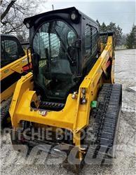 CAT 259D3 Krautuvai su šoniniu pasukimu