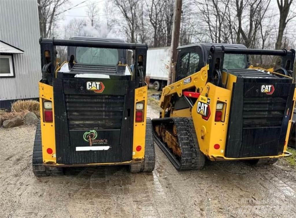 CAT 259D3 Krautuvai su šoniniu pasukimu