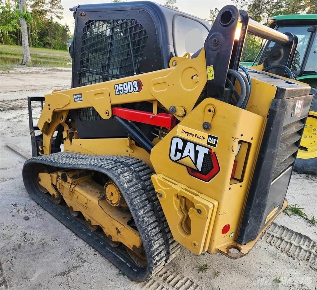 CAT 259D3 Vikšriniai krautuvai