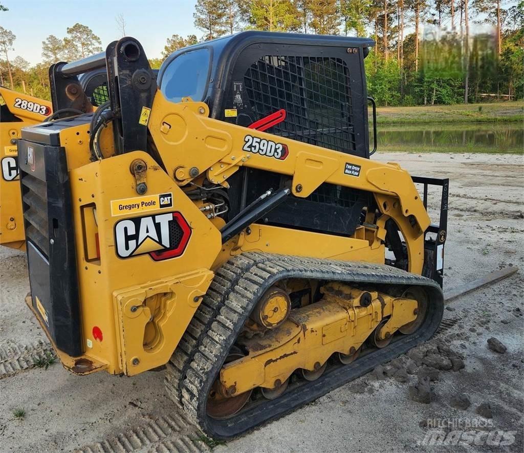 CAT 259D3 Vikšriniai krautuvai