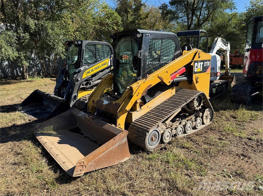 CAT 277D Krautuvai su šoniniu pasukimu