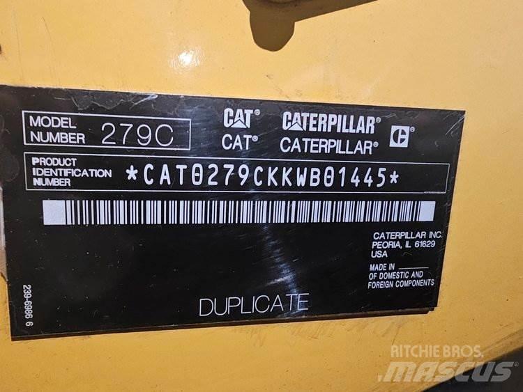CAT 279C Krautuvai su šoniniu pasukimu