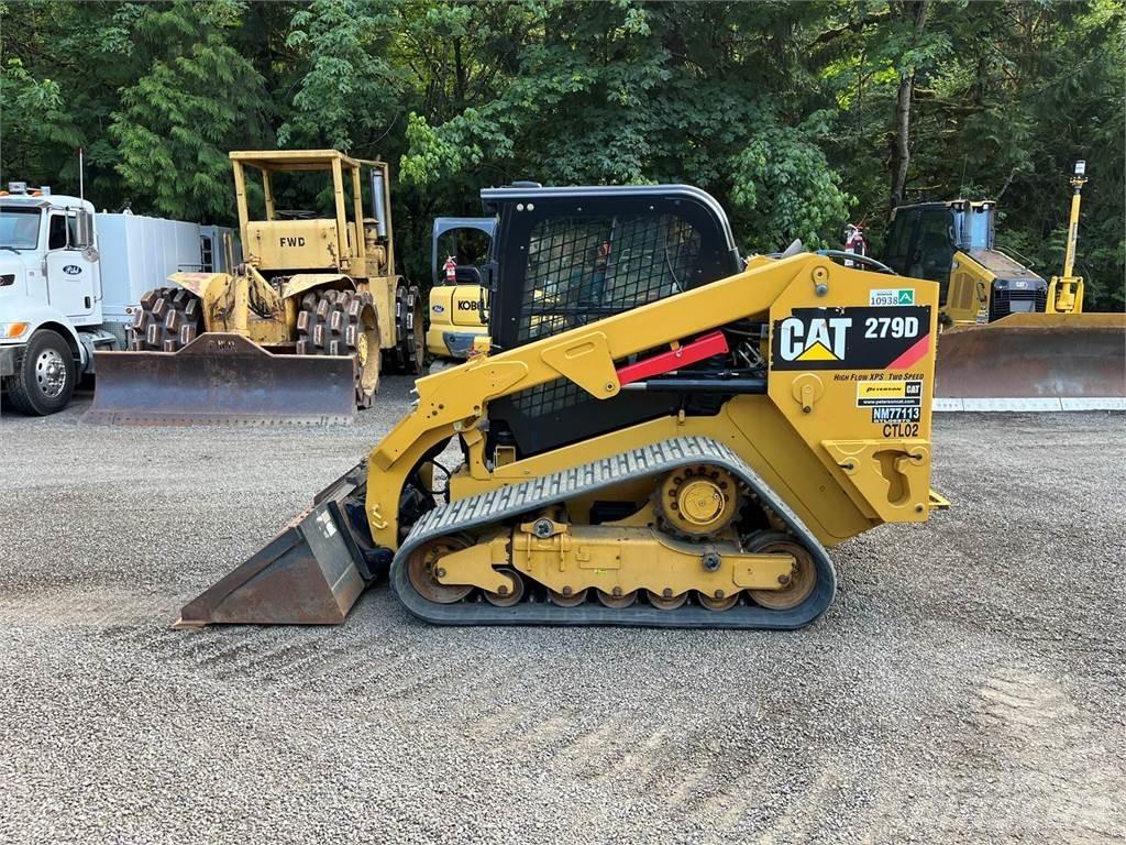 CAT 279D Krautuvai su šoniniu pasukimu