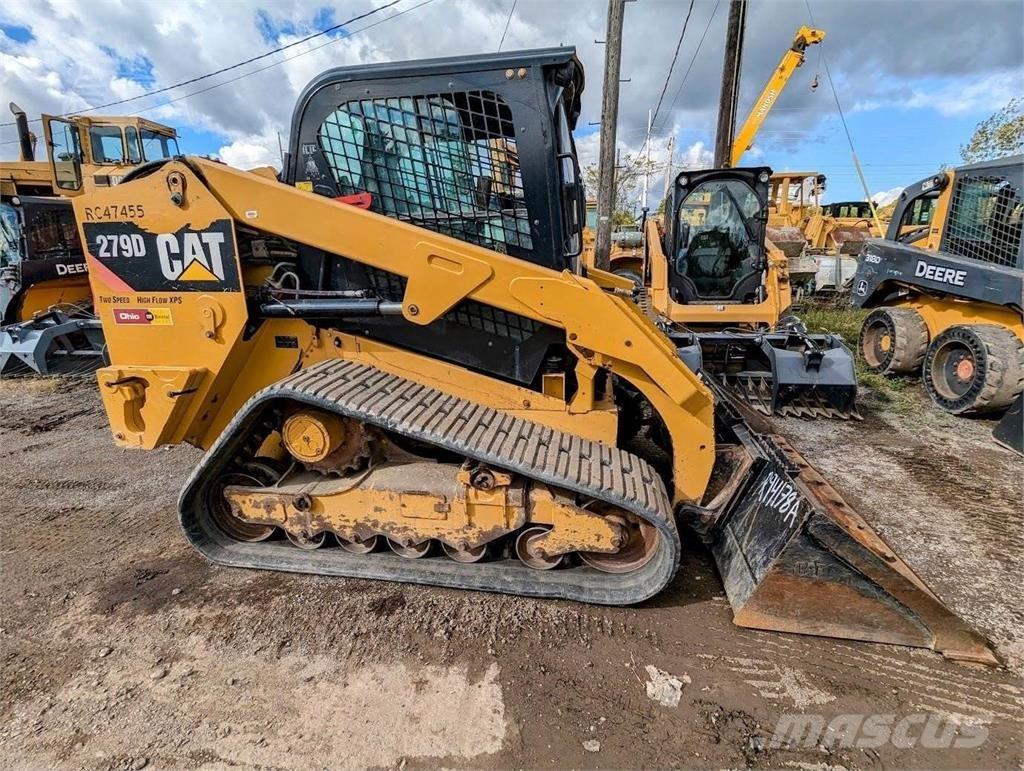 CAT 279D Krautuvai su šoniniu pasukimu