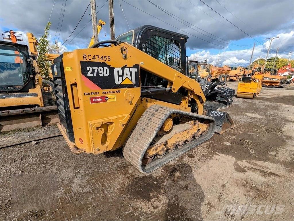CAT 279D Krautuvai su šoniniu pasukimu