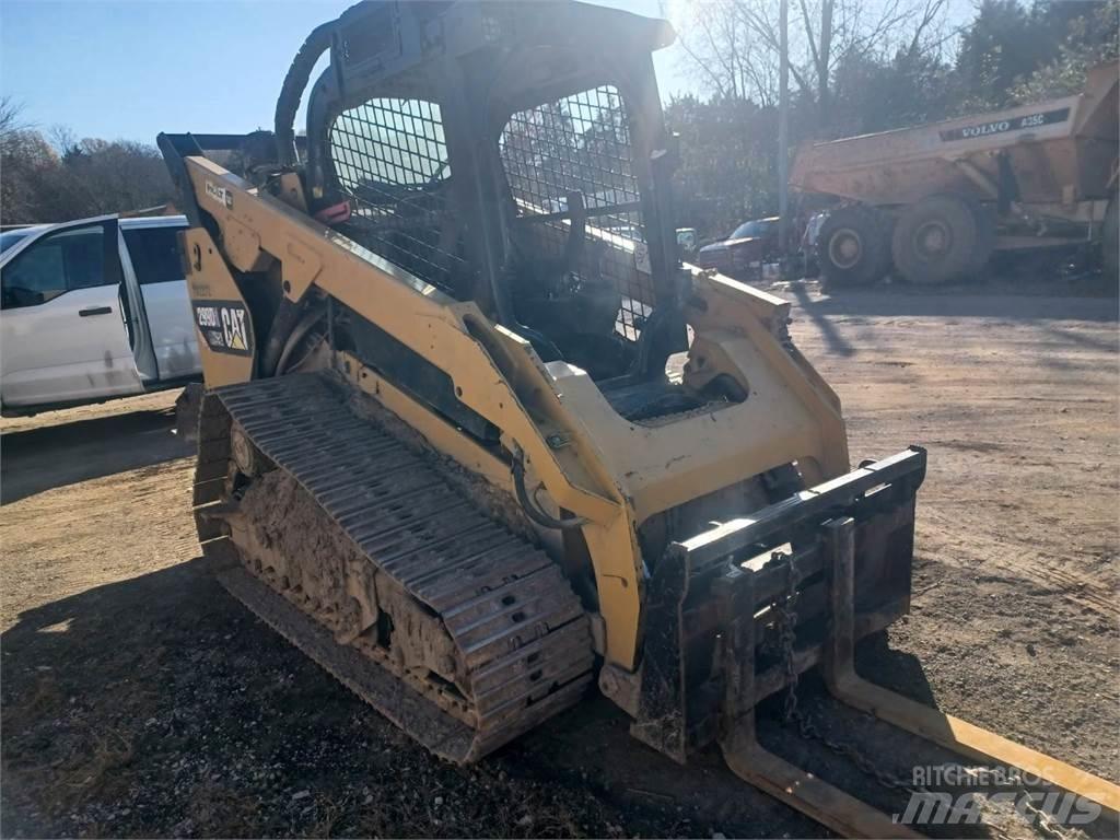 CAT 299D Krautuvai su šoniniu pasukimu