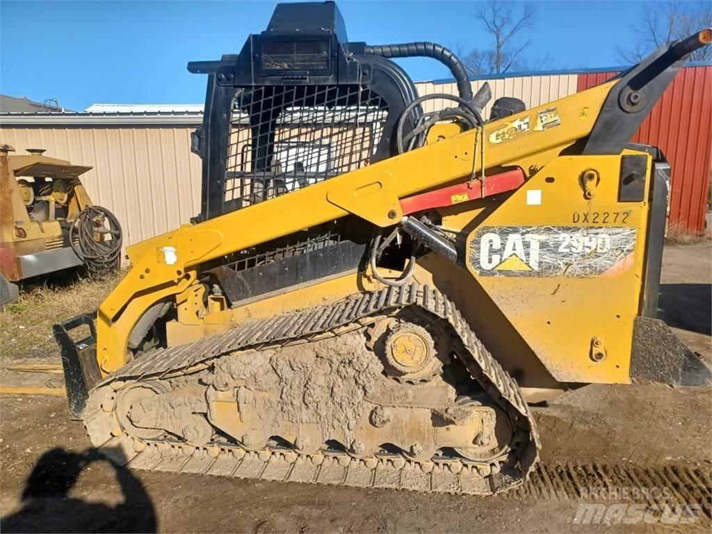CAT 299D Krautuvai su šoniniu pasukimu