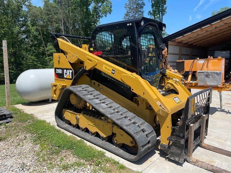 CAT 299D2 Krautuvai su šoniniu pasukimu